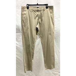 Hugo Boss Crigan1-W Tan Cotton Stretch Chino Pants 36 x 33